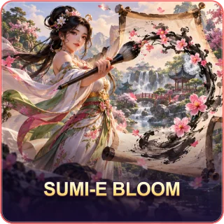 Sumi-e Bloom — Ink Splash
